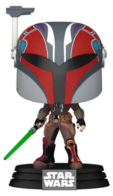 Productafbeelding van Funko Pop! Star Wars: Ahsoka - Sabine Wren - Star Wars Ahsoka - Vinyl-verzamelfiguur - Cadeauidee - Officiële merchandise - Speelgoed voor kinderen en volwassenen