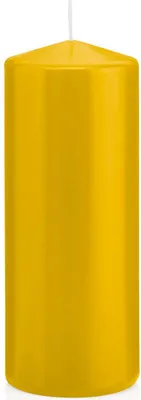 Produktbild von Stumpenkerzen Dotter Gelb 150 x Ø 58 mm, 16 Stück