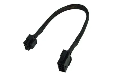 Produktbild von Phobya Verlängerung 8-Pin oder EPS12V 30cm - Schwarz