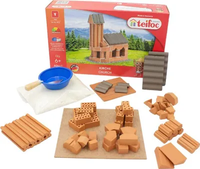 Produktbild von teifoc Steinbaukasten 4025 - Kirche