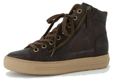 Produktbild von Paul Green Hightop Sneaker aus Leder mit Reißverschluss, Größe 42