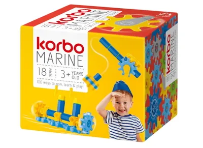 Produktbild von Bausteine Marine 18 el. / Korbo