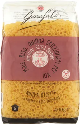 Zdjęcie produktu dla Makaron bezglutenowy Anellini 500g - Garofalo