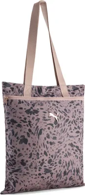Produktbild von PUMA Schultertasche Pop Tote Sandstone - Animal AOP beige