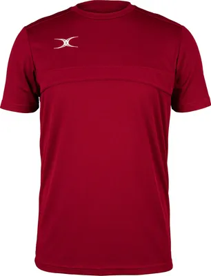 Zdjęcie produktu dla Koszulka sportowa Gilbert Photon, czerwona, rozmiar 3XL – oddychająca koszulka treningowa dla mężczyzn