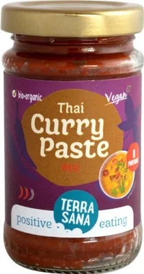 Image de Pâte de curry rouge thaïlandais 120g