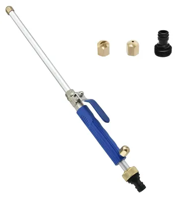 Image de Solidchoice - Pistolet de pulvérisation haute pression avec 2 buses pour tuyau d'arrosage