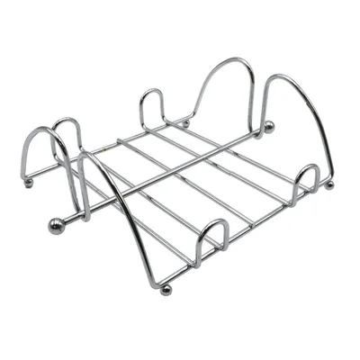 Produktbild von Serviettenhalter mit Beschwerer Metall 18,5 x 18,5 x 6 cm Serviettenspender Quadratisch Serviettenständer Servietten Halter