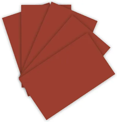 Produktbild von folia 614/50 74 - Fotokarton DIN A4, 300 g/qm, 50 Blatt, rotbraun - zum Basteln und kreativen Gestalten von Karten, Fensterbildern und für Scrapbooking