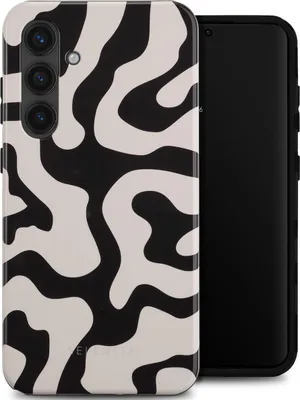 Zdjęcie produktu dla Selencia Vivid Backcover dla Samsung Galaxy S24 - Art Wave Black