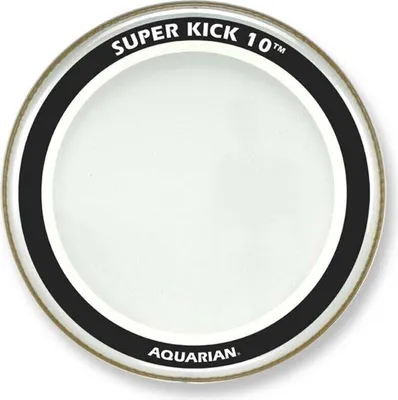 Zdjęcie produktu dla Aquarian SK10-22 Super Kick 10 Clear 22" Naciąg na Bęben