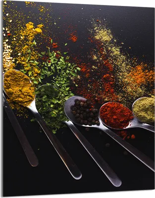 Produktbild von Glasschneidebrett 40x52 Gewürze