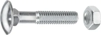 Obrázok produktu pre Pozinkovaný závesný skrutkový spoj Gecco, M10x120 mm, 25 kusov, GH4111120