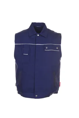 Produktbild von Größe XL Herren Planam Canvas 320 Weste marine Modell 2168