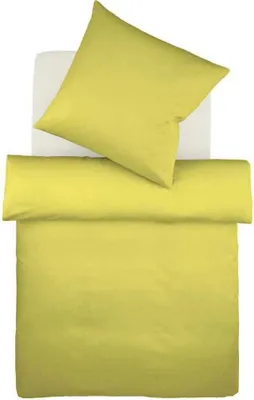 Obrázek produktu pro fleuresse saténové povlečení Barvy 155x200 cm + 80x80 cm olivová
