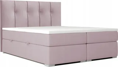 Produktbild von Boxspringbett MALMI für das Schlafzimmer, 140x200 (Rosa - Kronos 27)