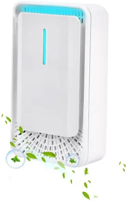 Immagine prodotto di Purificatore d'aria ionizzante domestico in 2 pezzi per piccoli ambienti, funzionamento silenzioso, ionizzatore d'aria per casa, ufficio, camera da letto, soggiorno