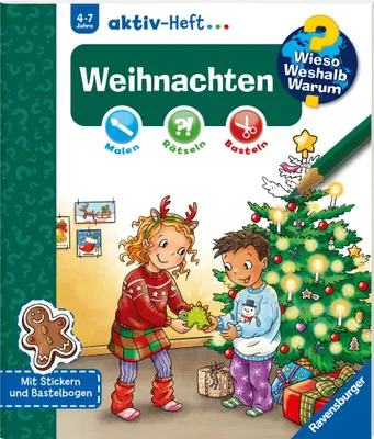 Immagine prodotto di Wieso? Weshalb? Warum? aktiv-Heft - Weihnachten