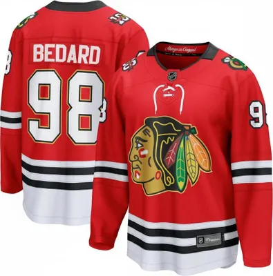 Obrázek produktu pro Pánský dres Connor Bedard #98 Chicago Blackhawks NHL Centennial Home Breakaway Jersey Velikost: S