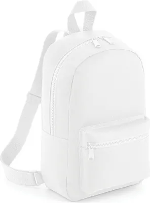 Produktbild von Bagbase Mini Essential Rucksack BC3666 (Einheitsgröße) (Weiß)
