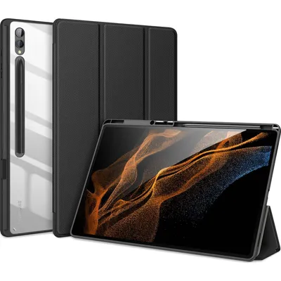 Obrázok produktu pre Puzdro na tablet Dux Ducis Toby-Series kompatibilné s tabletom Samsung Galaxy Tab S9 Ultra / S8 Ultra s držiakom na ceruzku - čierne