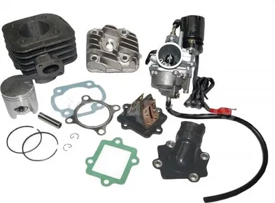Produktbild von 50ccm Zylinder KIT Kopf VERGASER KOMPLETT für KREIDLER Flory RC 25 50 2TAKT Zylinderkit