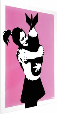 Produktbild von Posterpapier Poster - Bomb Hug 40x60 cm Streetart h-C-0096-ao-a