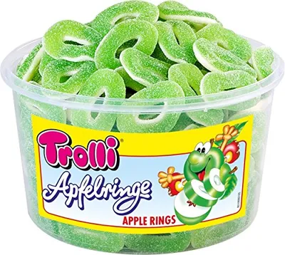 Produktbild von Trolli Apfelringe, Menge:1.2Kg