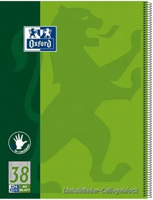 Image de Cahier Oxford A4+ (220 x 295 mm) gaucher