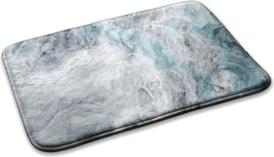 Produktbild von Teppich Teppich Wohnzimmer Schlafzimmer Modern - 75 cm x 45 cm - Marmor