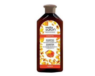 Produktbild von VENITA Salon Professional Stärkendes Shampoo für geschädigtes und coloriertes Haar - Amber 500 ml