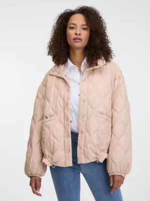 Produktbild von Orsay Beige gesteppte Damenjacke 38