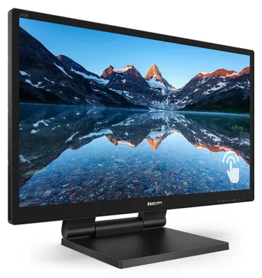 Produktbild von Philips LCD-Monitor mit SmoothTouch 242B9T/00, 60,5 cm (23.8"), 1920 x 1080 Pixel, Full HD, LCD, 5 ms, Schwarz