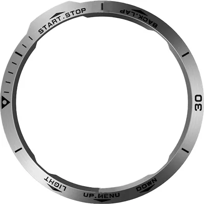 Obrázek produktu pro INF Stylový stříbrný rámeček pro Garmin Fenix 6X Series