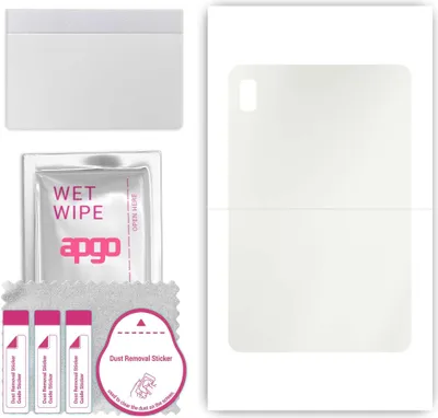 Produktbild von apgo Rückseite Schutzfolie, Matt, kompatibel mit Asus Adolpad 3, Hinten Hydrogel-Displayschutzfolie mit Positionierhilfe, kratzfest, einfache Montage