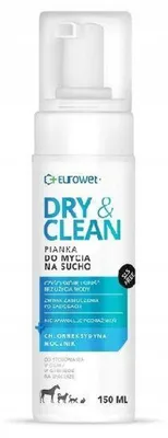 Produktbild von Eurowet Dry&Clean Trockenwaschschaum für Hunde und Katzen 150 ml