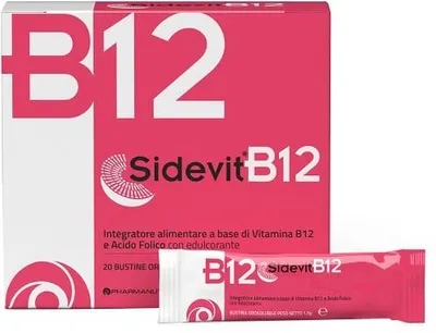 Obrázok produktu pre SIDEVIT B12, 20 dávok (v prášku na rozpustenie)