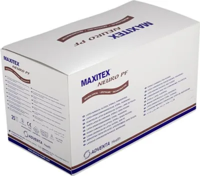 Produktbild von 200 Paar Maxitex Neuro OP-Handschuhe - Gr. 6 - steril - puderfrei - braun - Einweghandschuhe