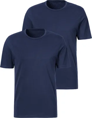 Produktbild von s.Oliver 2er Pack Basic Unterhemd / Shirt Kurzarm Shirt mit Kurzarm und Rundhals-Ausschnitt, Weich und elastisch, Vielseitig kombinierbar