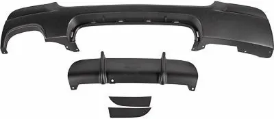 Produktbild von DIEDERICHS Heckdiffusor 1216966 Hinten für BMW 3 Coupe (E92)