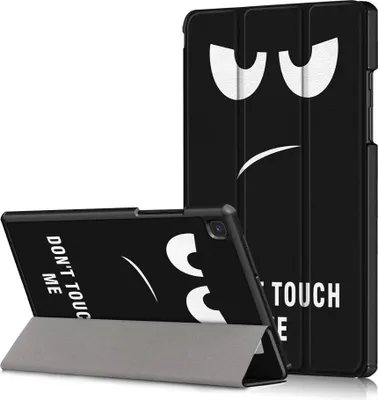 Produktbild von Samsung Galaxy Tab A7 (2020) Hülle - Tri-Fold Ständer Klapphülle mit Schlaf/Wach-Funktion - Don't Touch