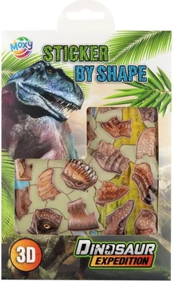 Image de Autocollants Dino par Shapes, Autocollants 3D T.Rex