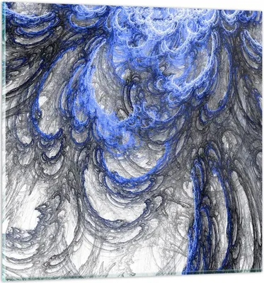 Produktbild von Bilder auf glas - Abstraktion modern - 70x70cm - Glasbilder - Wandbilder - Kunstdruck - zum Aufhängen bereit - Wanddekoration aus Glas - Glas Bilder - Wandbild auf Glas - Einteilig - GAC70x70-3726