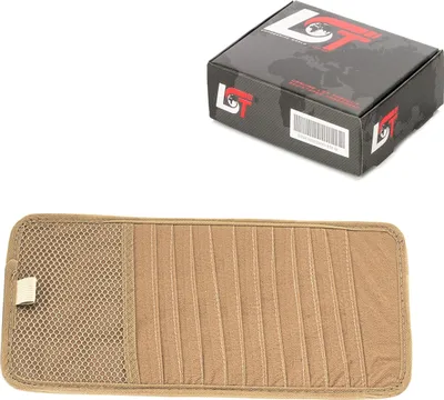 Produktbild von Sonnenblende CD-Hülle Tasche 12er beige für SAAB für OPEL für VOLVO für VAUXHALL