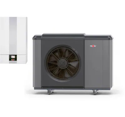 Produktbild von Wolf Wärmepumpe CHA-Monoblock 10/400V mit E-Heizelement