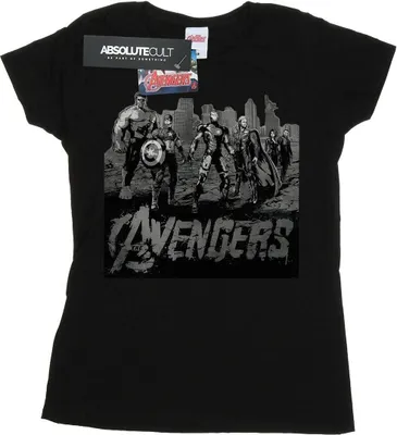 Produktbild von Marvel - "Avengers" T-Shirt für Damen BI8673 (M) (Schwarz)