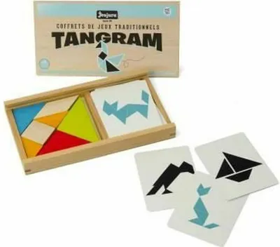 Produktbild von Tischspiel Jeujura Tangram J8144 (FR) Holz