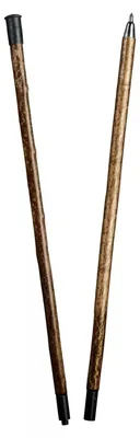 Zdjęcie produktu dla Dwuczęściowa tyczka alpejska z drewna leszczyny z zaciskiem stożkowym, 190 cm