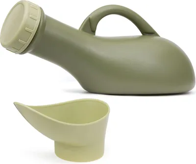 Produktbild von Urinflaschen für Männer Frauen Unterwegs Pinkelflasche, Urinflasche Deckel Urinente Unisex Damen Herren Urin Flasche Notfall Auto Camping Reise
