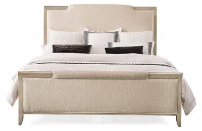 Immagine prodotto di Letto imbottito Design Letti in tessuto Letti in pelle Camera da letto moderna 223 x 192 cm